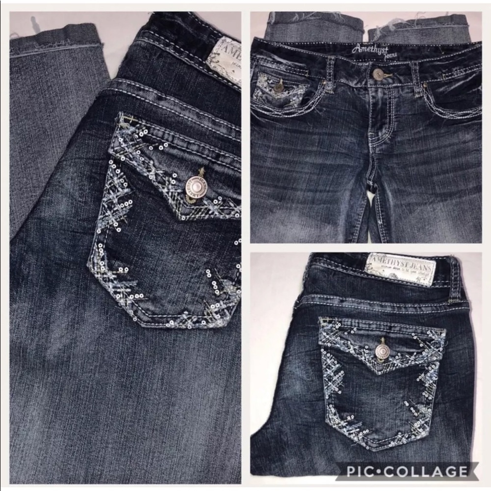 Amethyst Jeans - 7 (27 X 20) - Capri